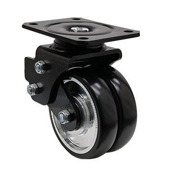 25310系列 AGV中型减震铝芯聚氨酯轮220KG-4寸